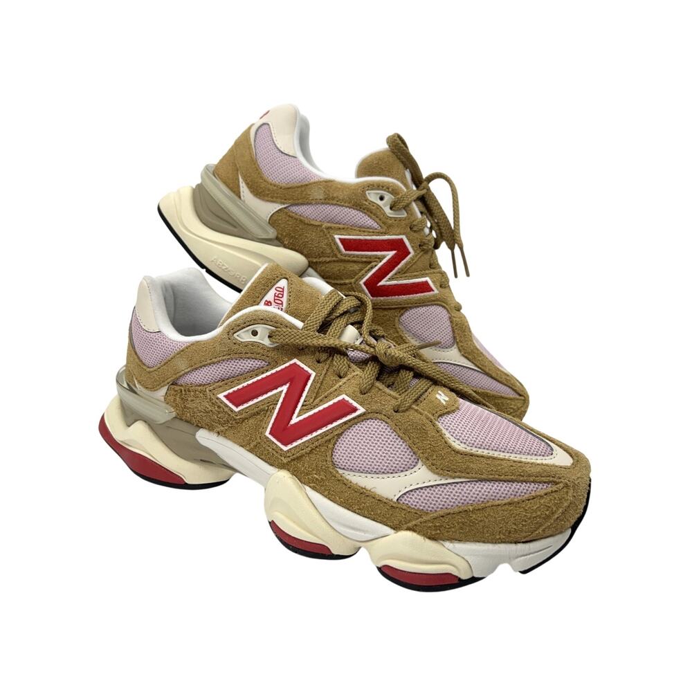 New Balance 9060 U9060GEA Men’s 10.5 Beige Pink Sneakers